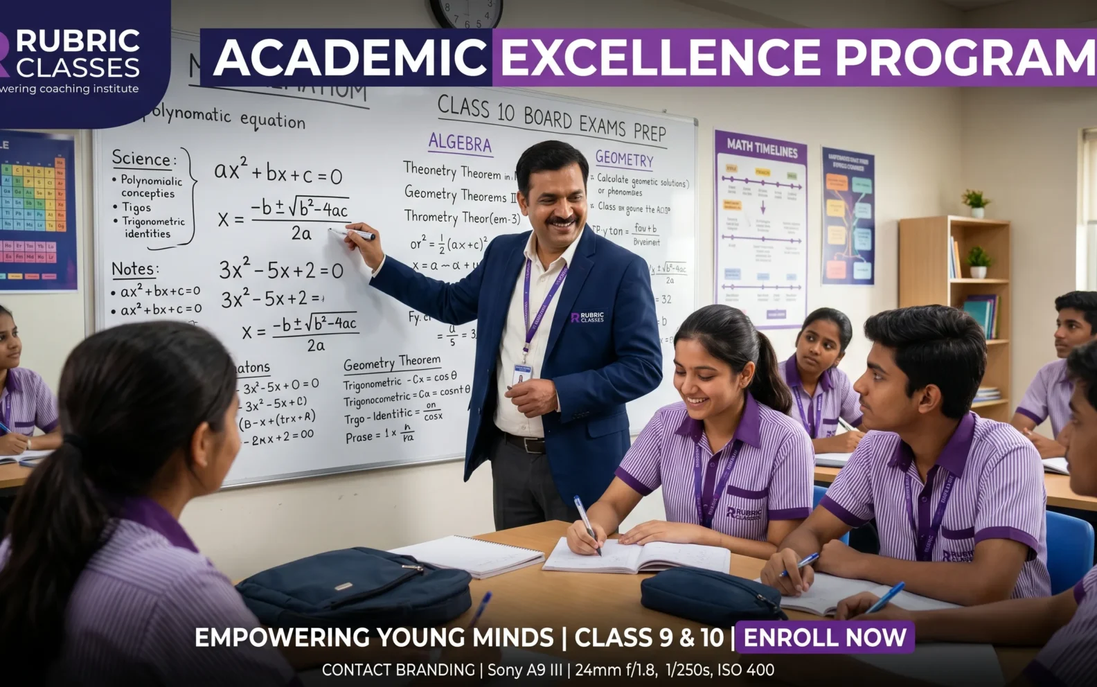 Academic Excellence Program (Classes 9–10)